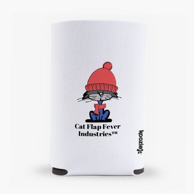 Cat Koozie Can Kooler Cat Flap Fever Industries