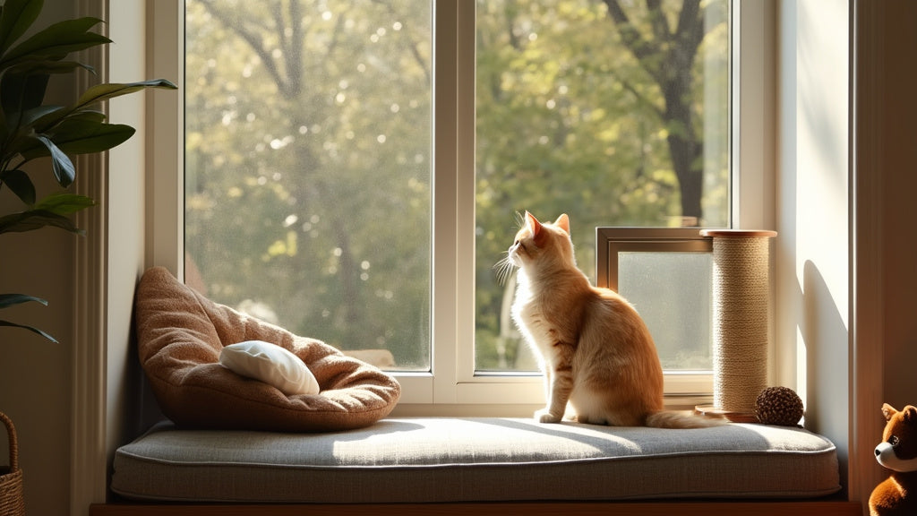 Cat-safe winter home environment - feline safety tips for cold season